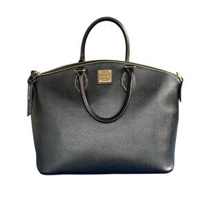 Dooney & Bourke Saffiano Leather Darcy Satchel Women’s Handbag Zipped Purse